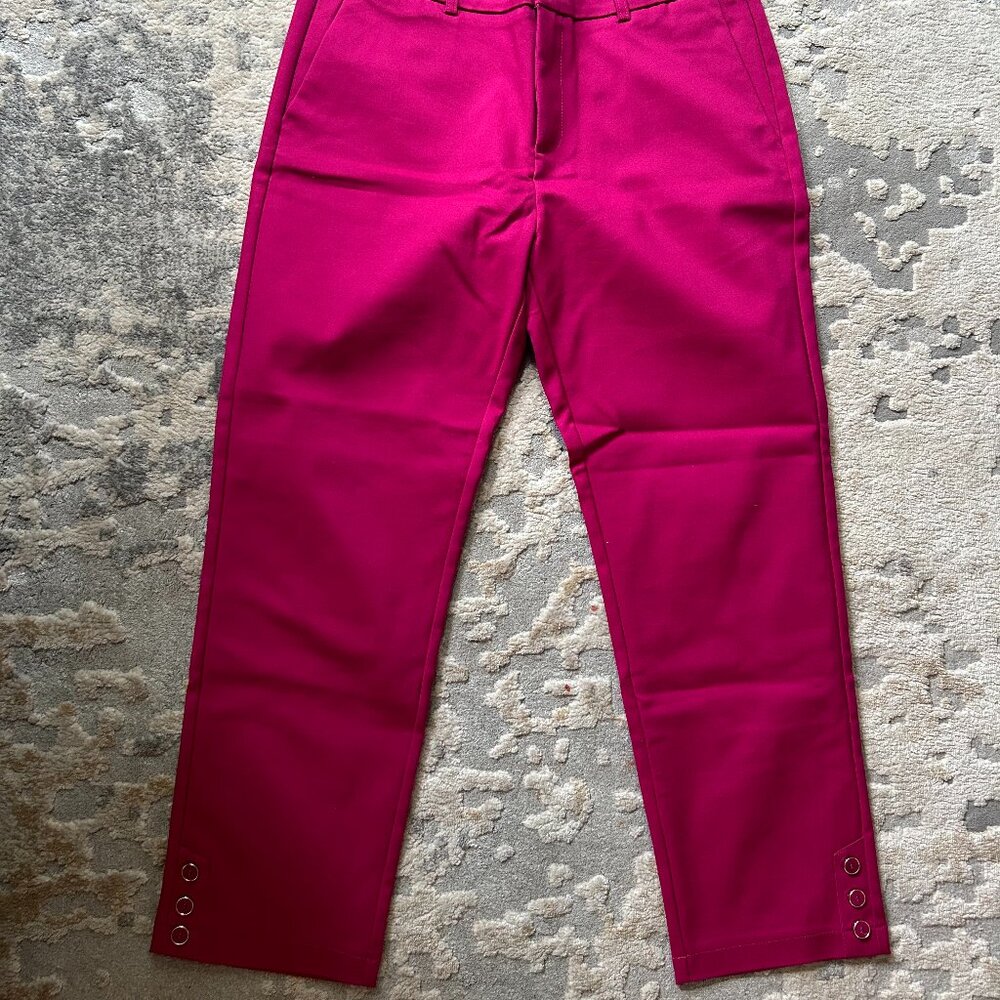 Moda Ana Fuchsia Dress Pants